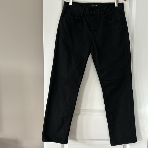 Joe's Jeans Size 31 Black Coated Straight Leg Zip Fly Style AWT4508225 - Picture 3 of 9